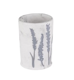 Набор аксессуаров для ванной комнаты Verran violet 4 шт белый
