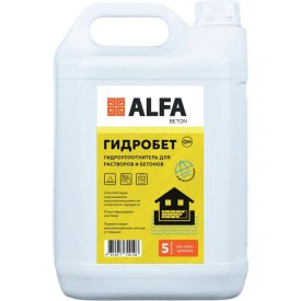 Гидроизолирующая добавка в бетоны и растворы AlfaBet ГидроБетон