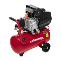 Компрессор сетевой поршневой масляный Kronwerk 58104, 24 л 220 л/мин