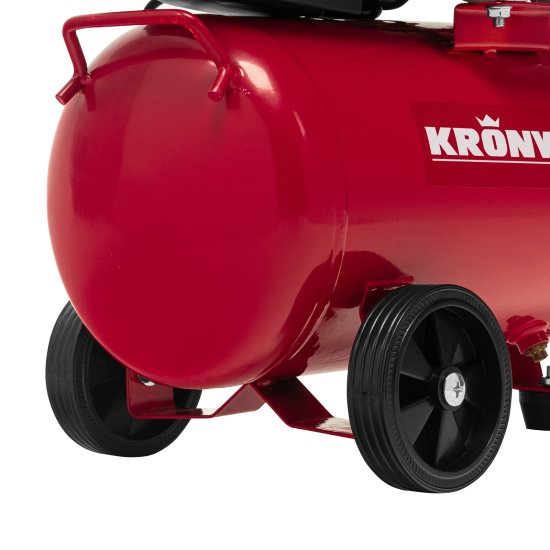 Компрессор сетевой поршневой масляный Kronwerk 58104, 24 л 220 л/мин