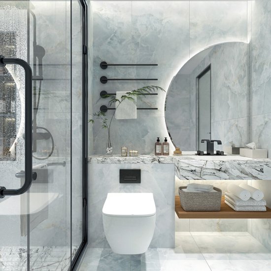 Керамогранит GlobalTile Escada голубой 1200х600х9,4 мм (2 шт.=1,44 кв.м)