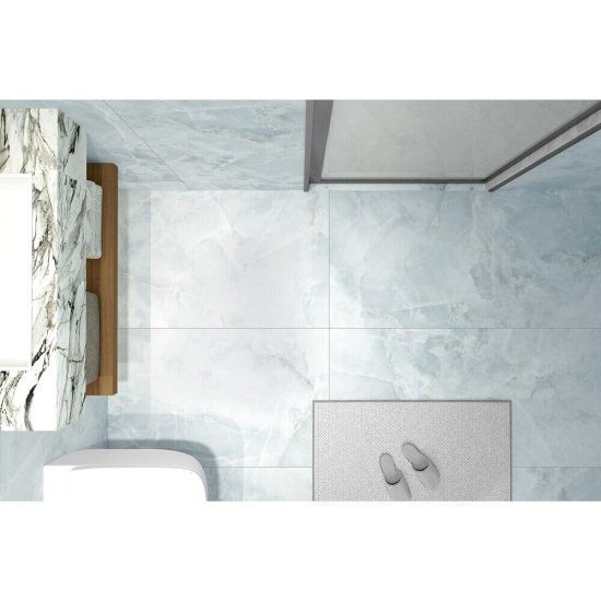 Керамогранит GlobalTile Escada голубой 1200х600х9,4 мм (2 шт.=1,44 кв.м)