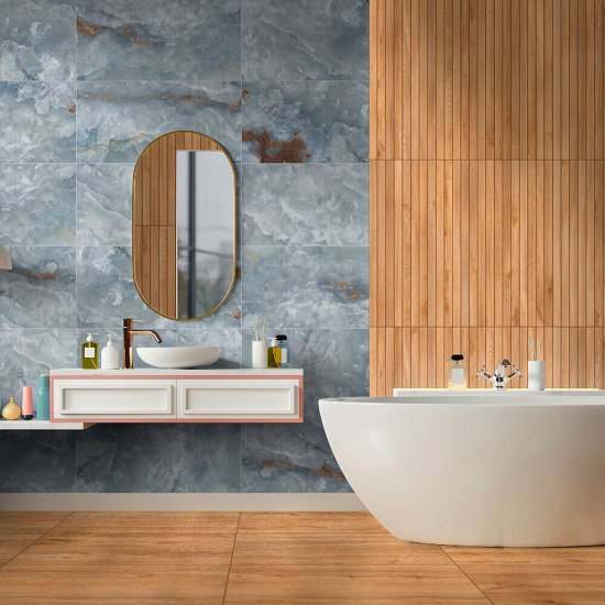 Керамогранит GlobalTile Moonlight синий 800x400x8,3 мм (5 шт.=1,6 кв.м)