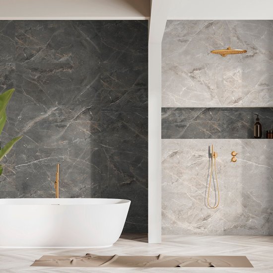Керамогранит GlobalTile Tulip серый 600x600x8,3 мм (4 шт.=1,44 кв.м)