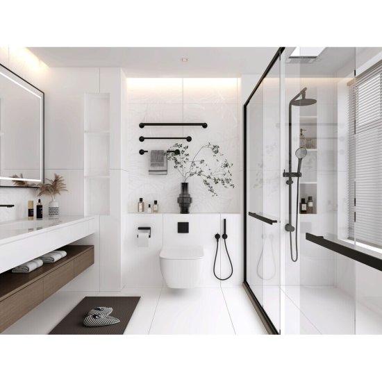 Керамогранит GlobalTile Lavina белый 1200х600х9,4 мм (2 шт.=1,44 кв.м)