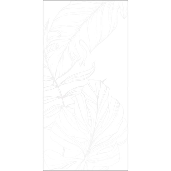 Керамогранит GlobalTile Lavina белый ботаника 1200х600х9,4 мм (2 шт.=1,44 кв.м)