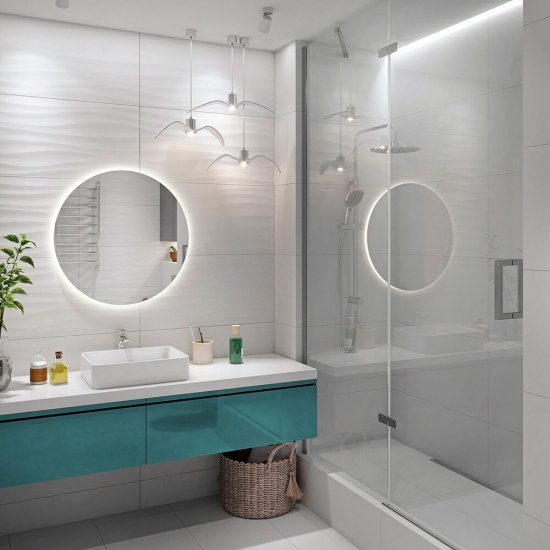 Керамогранит GlobalTile Princess белый 800х400х8,3 мм (5 шт.=1,6 кв.м)