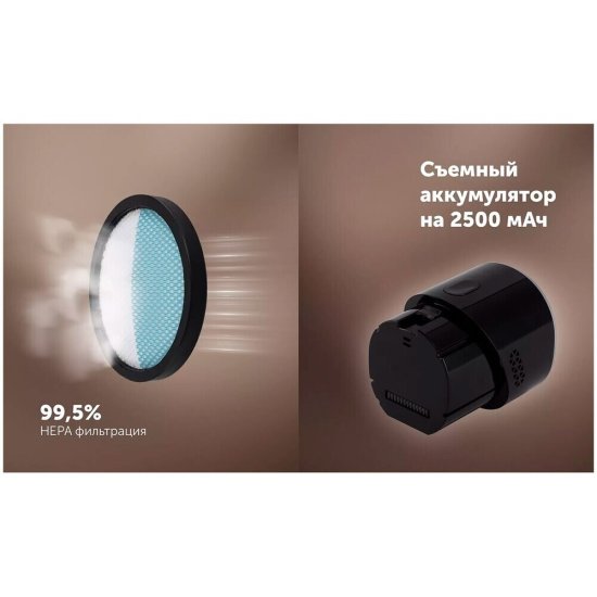 Пылесос вертикальный Polaris PVCSDC 8001 графит