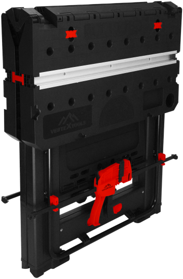 Верстак столярный складной Vertextools 2070-07 690x860x1300 мм максимальная нагрузка 125 кг