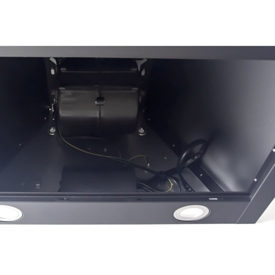 Кухонная вытяжка купольная MBS Magnolia 160 Black 60 см черная