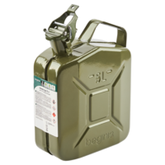 Канистра для нефтепродуктов BEGINIA 5 л металлическая