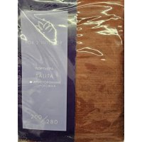 Штора рогожка 200х280см терракот