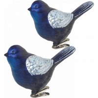 Елочное украшение Золотая сказка Птичка