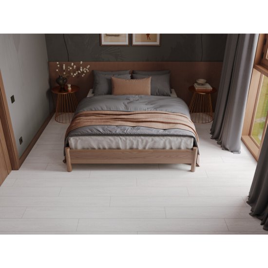 Ламинат 34 класс Norland Comfort+ Лумина серый 1,91 кв.м 8 мм с подложкой 2 мм с фаской влагостойкий