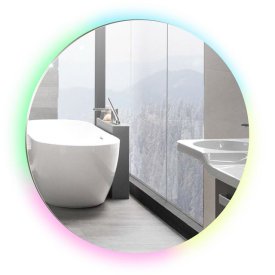 Зеркало  саванна rgb  d770 (smart-управление)