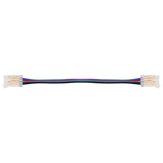 Коннектор для светодиодной ленты SMD RGB Wolta 12/24 В (3 шт.) (WLS-4PIN-RGB-10MM-2)