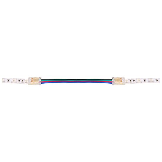 Коннектор для светодиодной ленты SMD RGB Wolta 12/24 В (3 шт.) (WLS-4PIN-RGB-10MM-2)