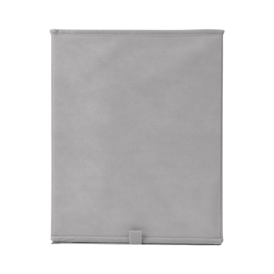 Коробка для обуви KONSENSA 28x15x35 см нетканый материал цвет серый