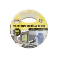 Лента малярная Aviora белая 50 мм 50 м (304-010)