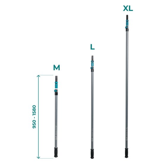 Стержень телескопический Lossew Q4 Stick A (M) 1,5-1,58 м алюминиевый