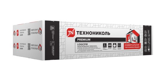 PIR плита 50 мм Технониколь Logicpir 600x1200 мм 0.72 м²