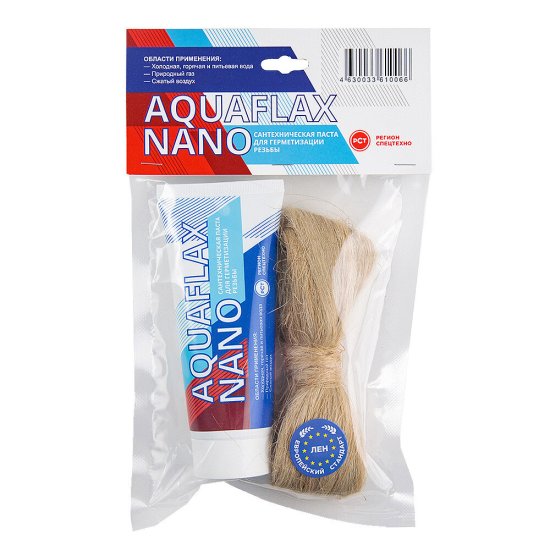 Комплект монтажный Aquaflax Nano евро 270 + 40 г для воды
