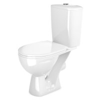 Унитаз-компакт GESSO Фобос косой полипропилен быстросъем