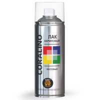 Лак аэрозольный CORALINO матовый 520мл, арт.C10191