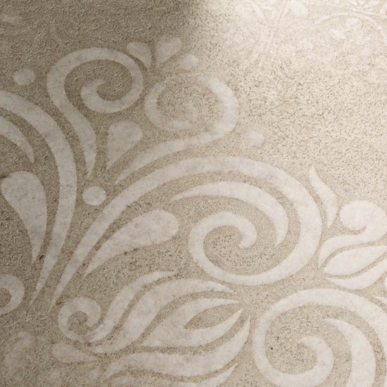 Керамогранит Lavelly Арабеск серый декор матовый 1200х600х8,5 мм (2 шт.=1,44 кв.м)