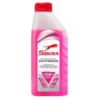 Антифриз SIBIRIA Antifreeze G12+ красный 1кг