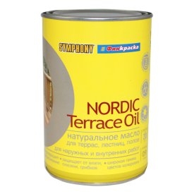 Масло SYMPHONY Nordic Terrace Oil 0,9л бесцветное, арт.1101224