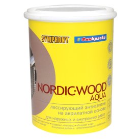 Антисептик SYMPHONY Nordic Wood Aqua  0,9л бесцветный, арт.1101089
