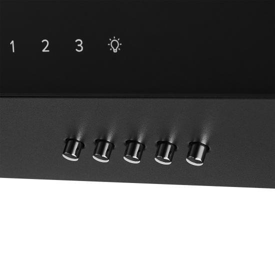 Наклонная вытяжка Kitll KCH 5802 50 см цвет черный