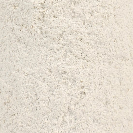 Контейнер для ватных палочек Fora Travertine настольный с крышкой полирезин бежевый (FOR-TVN050)