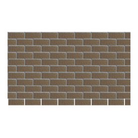 Панель фасадная гибкая Docke Standard Brick 1000х250 мм бежевая 2,5 кв.м