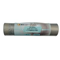 Мешок для мусора РГТ 70 л 650х740 мм полиэтиленовый особопрочный с завязками (10 шт.) (АРТ-1)