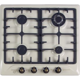 Варочная панель газовая MBS PG-606IV 4 конфорки бежевая