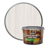 Средство деревозащитное DUFA Wood Protect Hard wax   белоснежное  2,5л , арт. МП00-010451