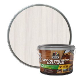Средство деревозащитное DUFA Wood Protect Hard wax белоснежное  9л, арт. МП00-010457