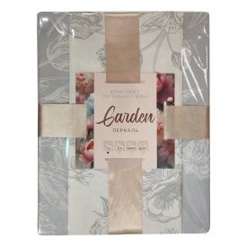 Постельное белье 2сп Garden перкаль 2 нав.50х70см, арт.Garden2_344