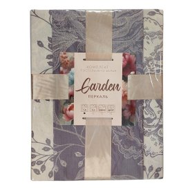Постельное белье евро Garden перкаль 2 нав.50х70см, арт.GardenЕВРО_345