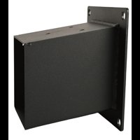 Угол наклонный 100x100 мм цвет матовый черный