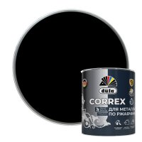 Грунт-эмаль DUFA Correx 3в1 RAL-9005 черный 0,75л, арт. МП00-013659