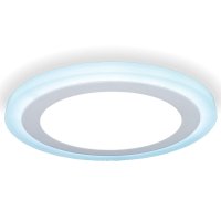 Светильник встраиваемый GAUSS Backlight LED 12+4Вт 960Лм 4000K IP20 3 режима