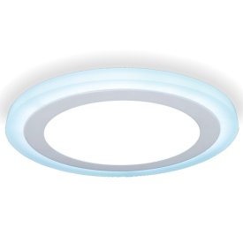 Светильник встраиваемый GAUSS Backlight LED 12+4Вт 960Лм 4000K IP20 3 режима