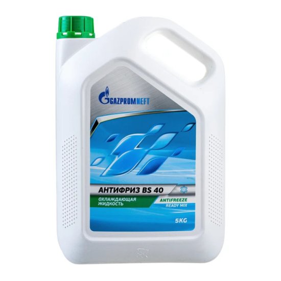Антифриз GAZPROMNEFT BS 40 зеленый 4,775кг