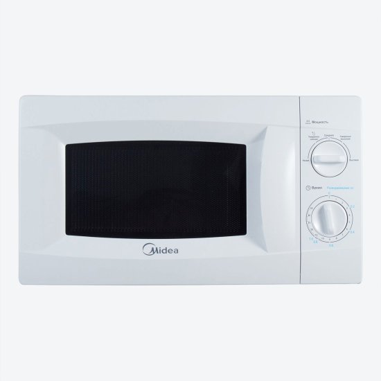 Микроволновая печь Midea MM720CKE 20 л 43.9x33x25.8 см механическое управление цвет белый