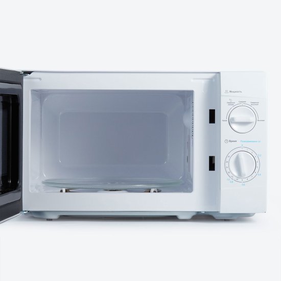 Микроволновая печь Midea MM720CKE 20 л 43.9x33x25.8 см механическое управление цвет белый
