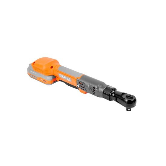 Трещотка ударная аккумуляторная бесщеточная AV Steel AV-CR 18/90 BL 18 В 2 Ач Li-Ion 1 АКБ и ЗУ (AV-961405)