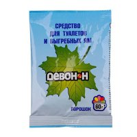 Порошок Девон-Н для биотуалетов и выгребных ям 60г